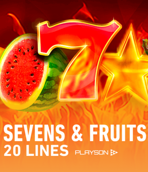 Sevens & Fruits: 20 lines