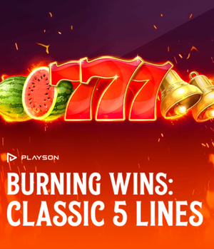 Super Burning Wins: classic 5 lines